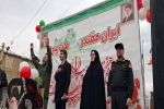 حضور فرماندارشهرستان سلسله درراهپیمایی ۲۲ بهمن ماه
